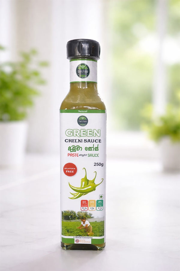 Green chilli sauce 250g